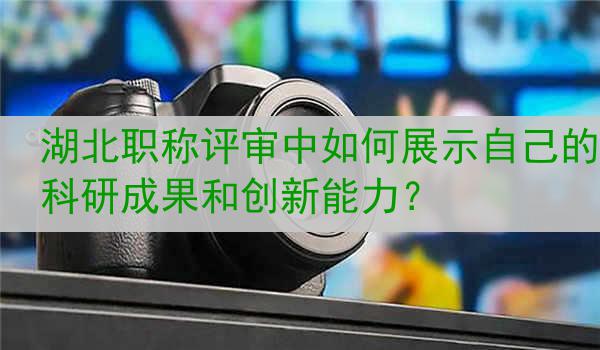 湖北职称评审中如何展示自己的科研成果和创新能力？
